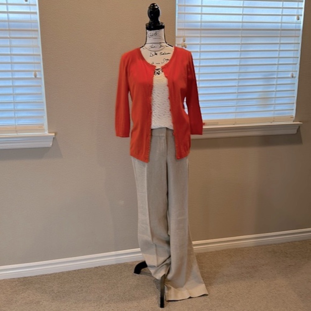 ✨Host Pick✨ NWT Anne Taylor LOFT | Julie Linen Trouser